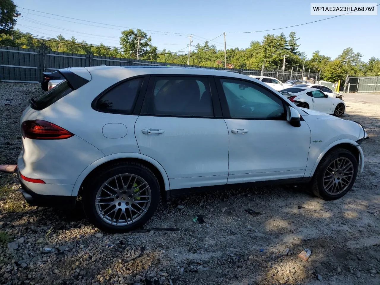 WP1AE2A23HLA68769 2017 Porsche Cayenne Se Hybrid Platinum