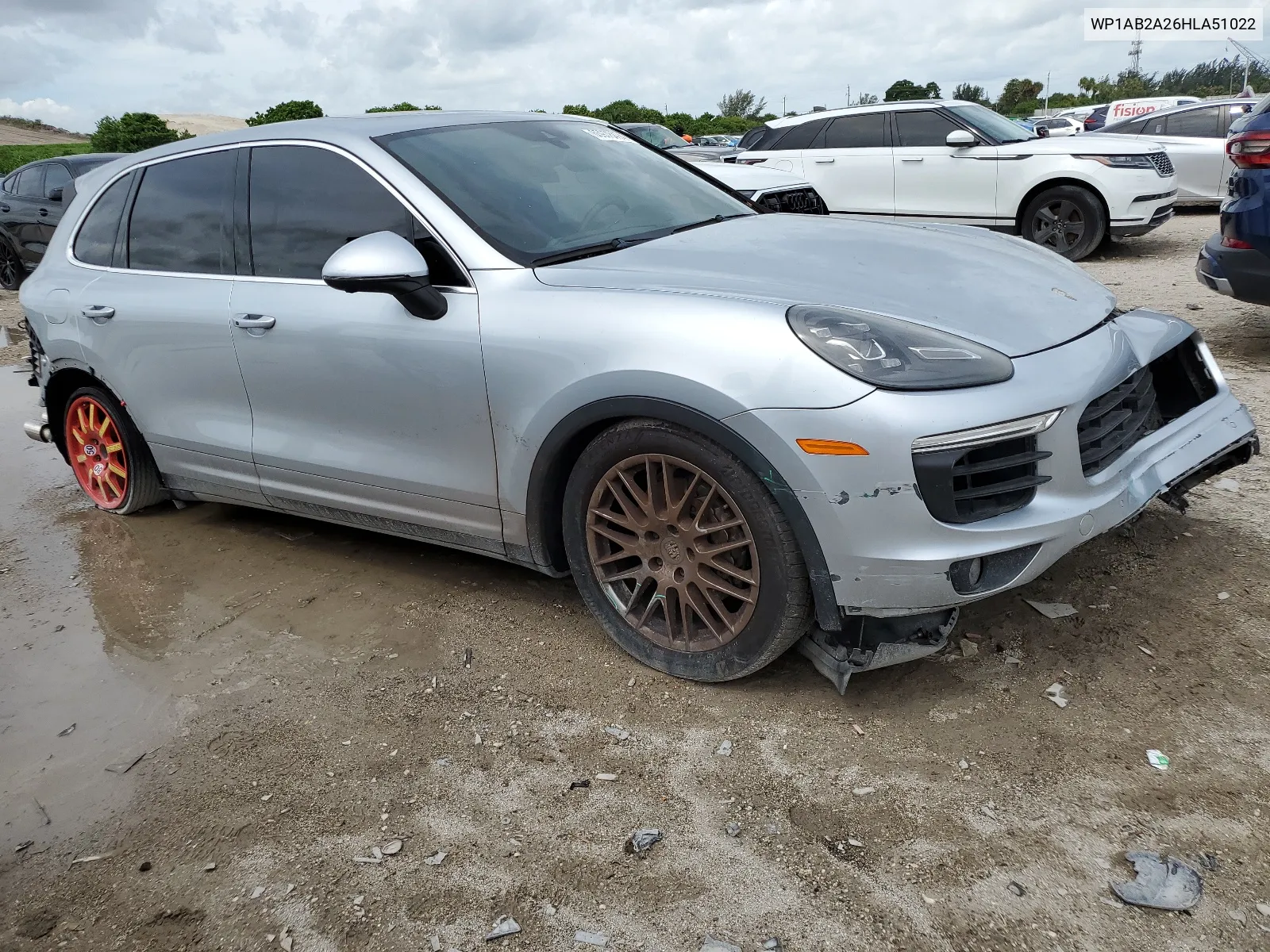 2017 Porsche Cayenne S VIN: WP1AB2A26HLA51022 Lot: 65978474