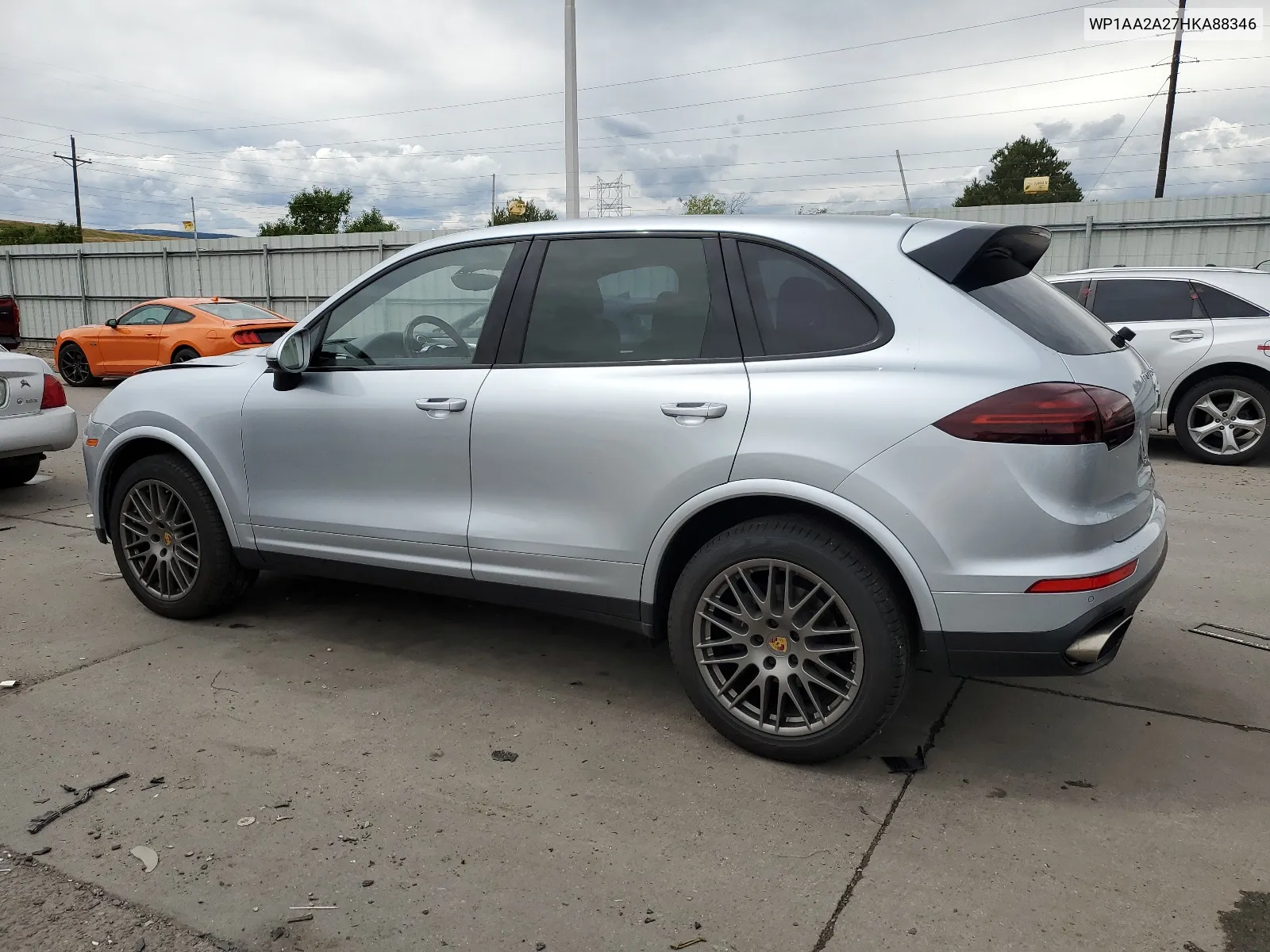 2017 Porsche Cayenne VIN: WP1AA2A27HKA88346 Lot: 68542774