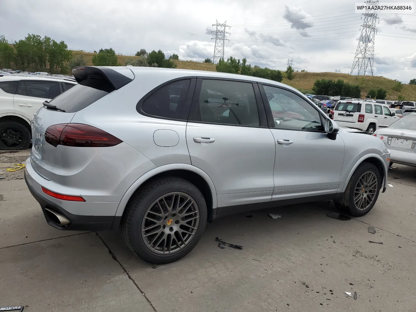 2017 Porsche Cayenne VIN: WP1AA2A27HKA88346 Lot: 68542774