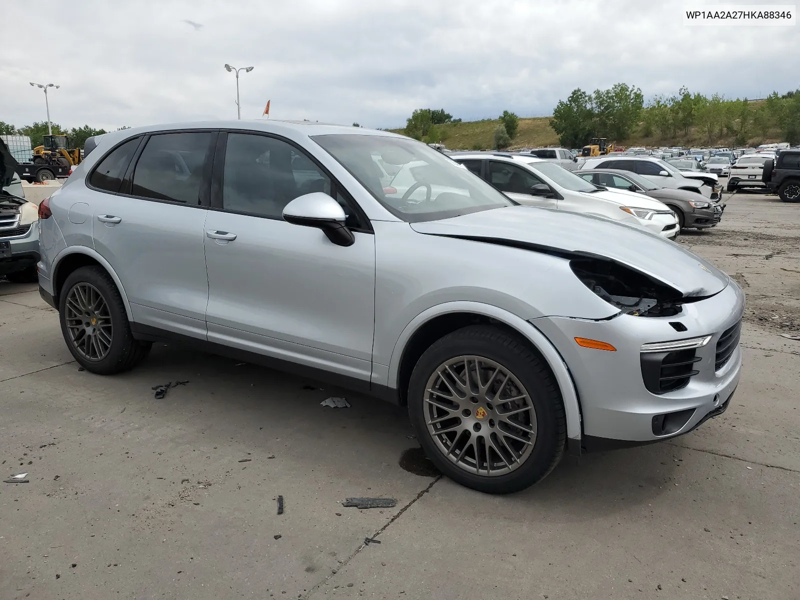 2017 Porsche Cayenne VIN: WP1AA2A27HKA88346 Lot: 68542774