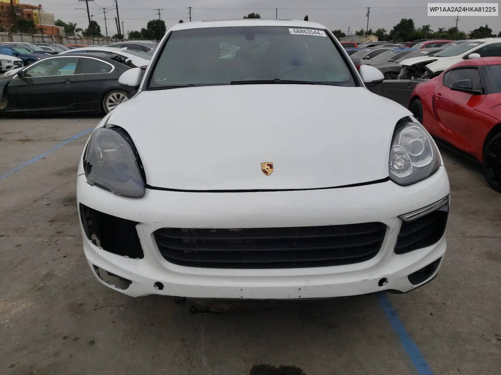 WP1AA2A24HKA81225 2017 Porsche Cayenne