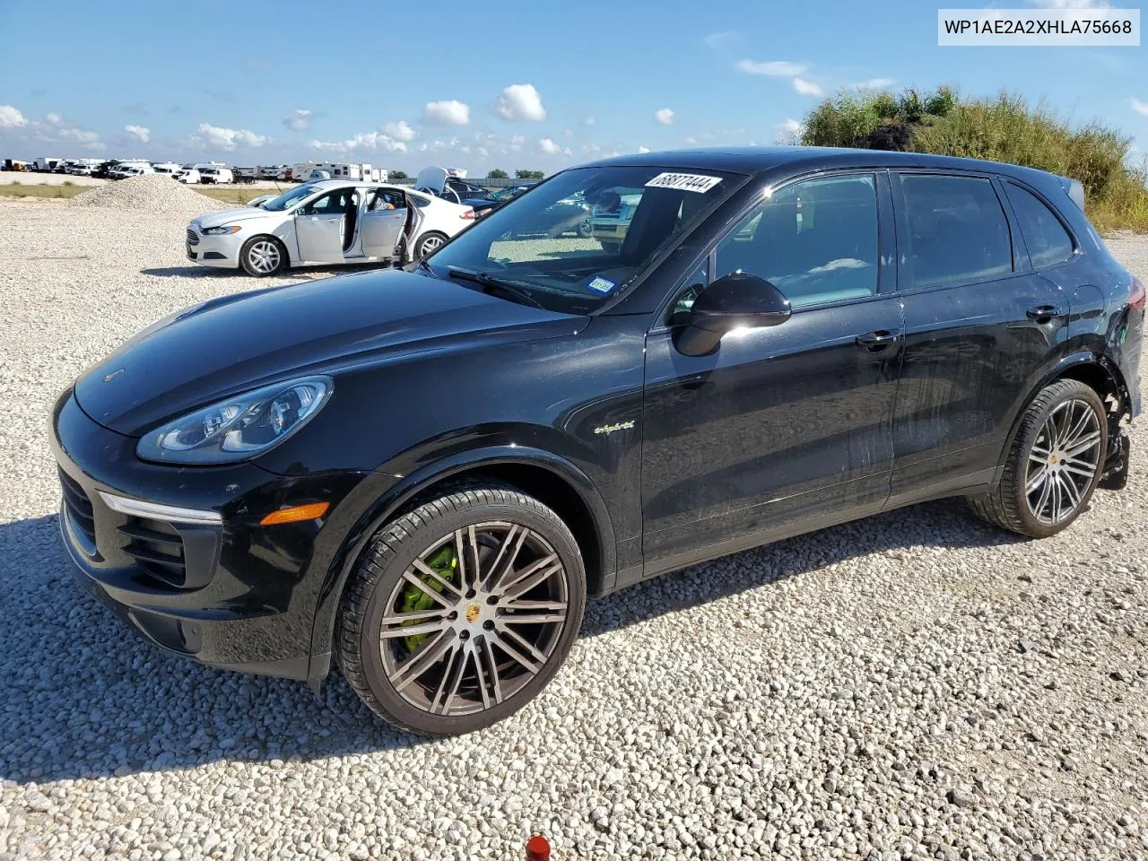 WP1AE2A2XHLA75668 2017 Porsche Cayenne Se Hybrid Platinum