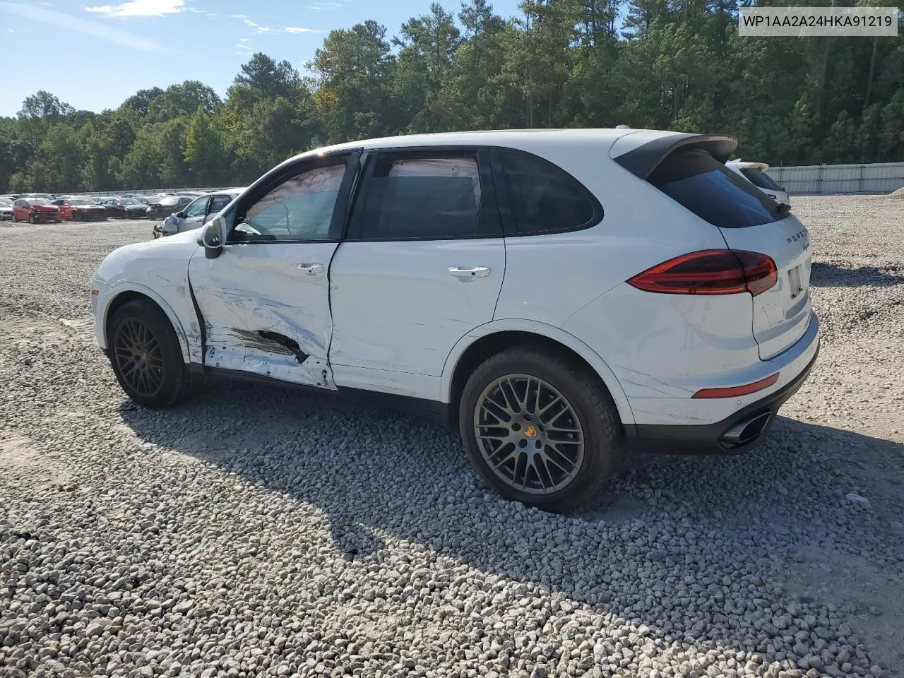 WP1AA2A24HKA91219 2017 Porsche Cayenne