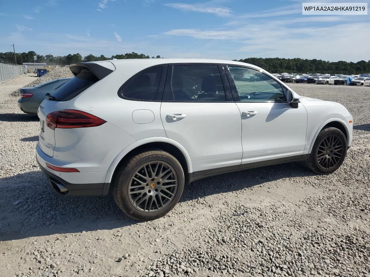 WP1AA2A24HKA91219 2017 Porsche Cayenne