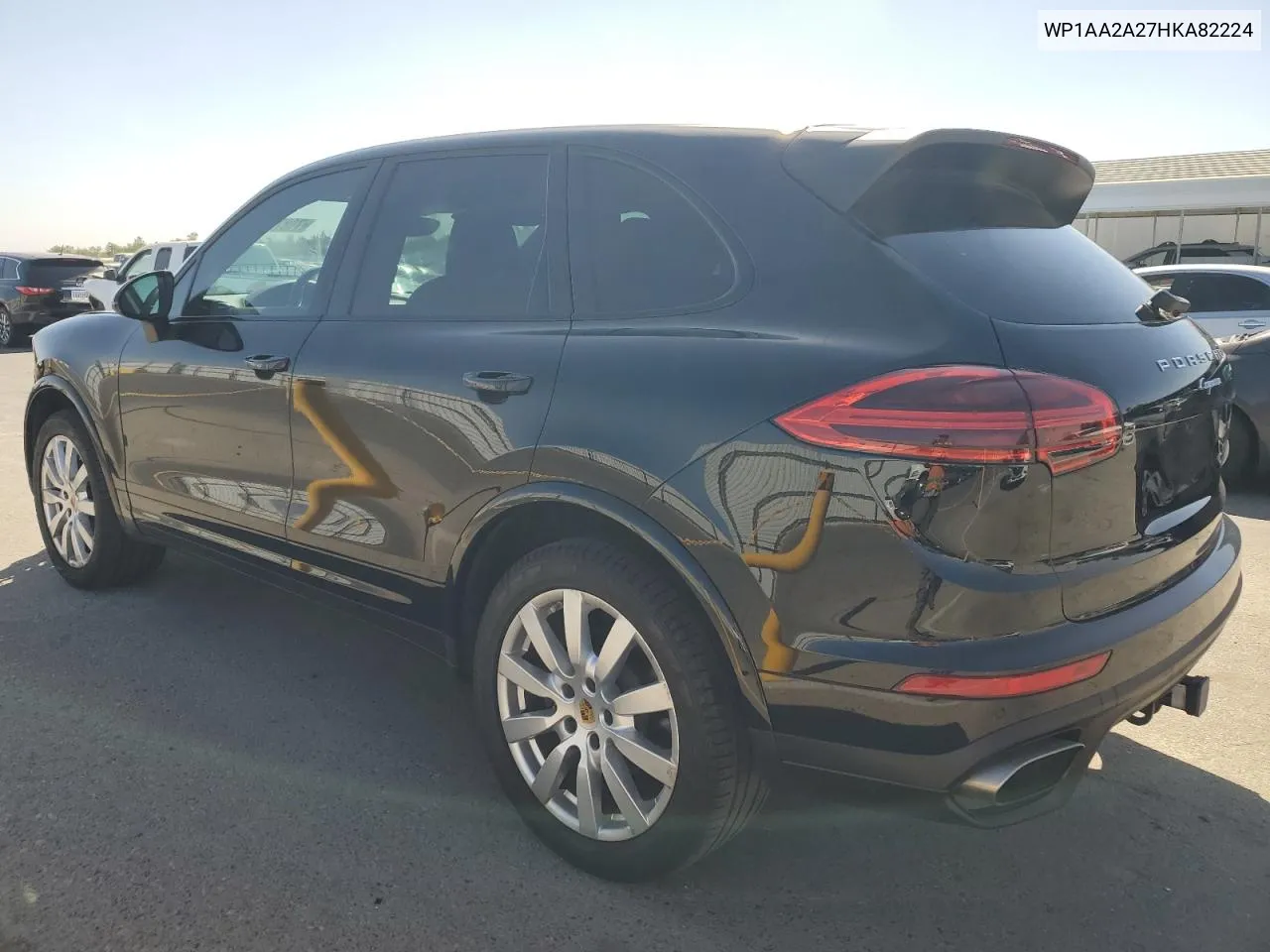 WP1AA2A27HKA82224 2017 Porsche Cayenne