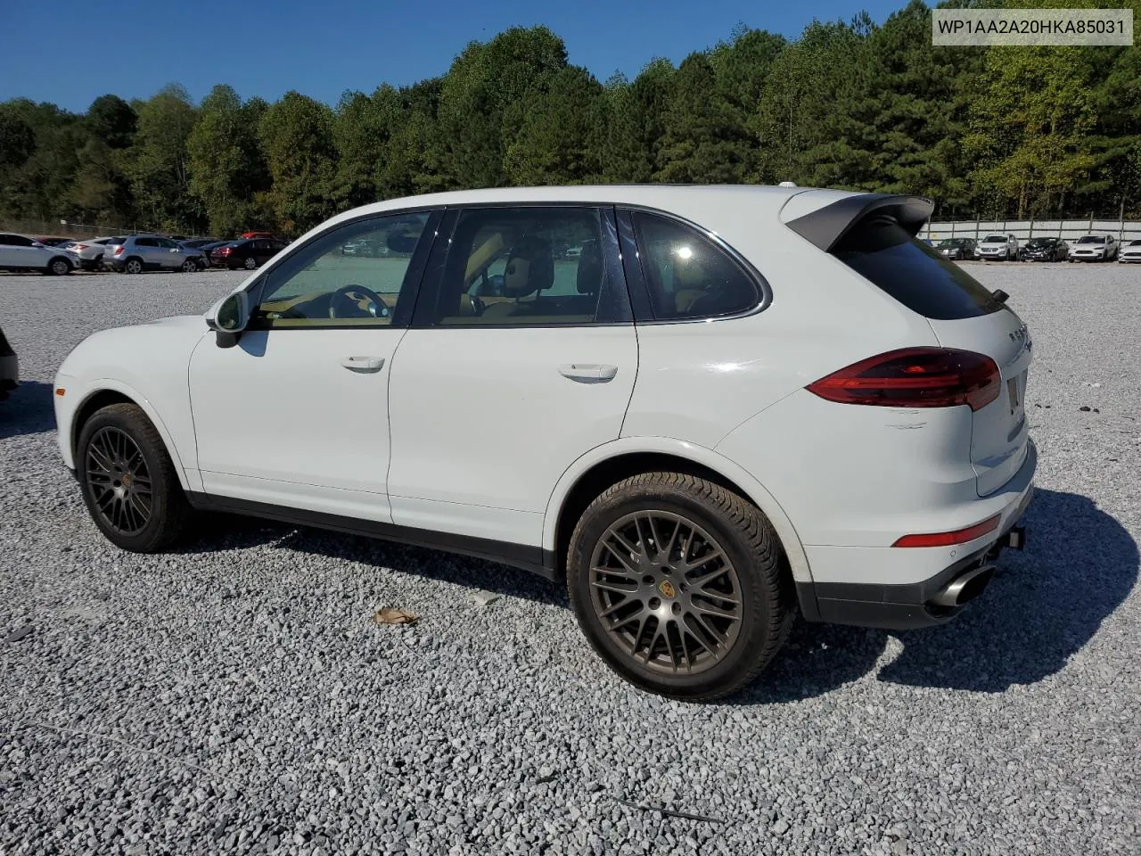 WP1AA2A20HKA85031 2017 Porsche Cayenne