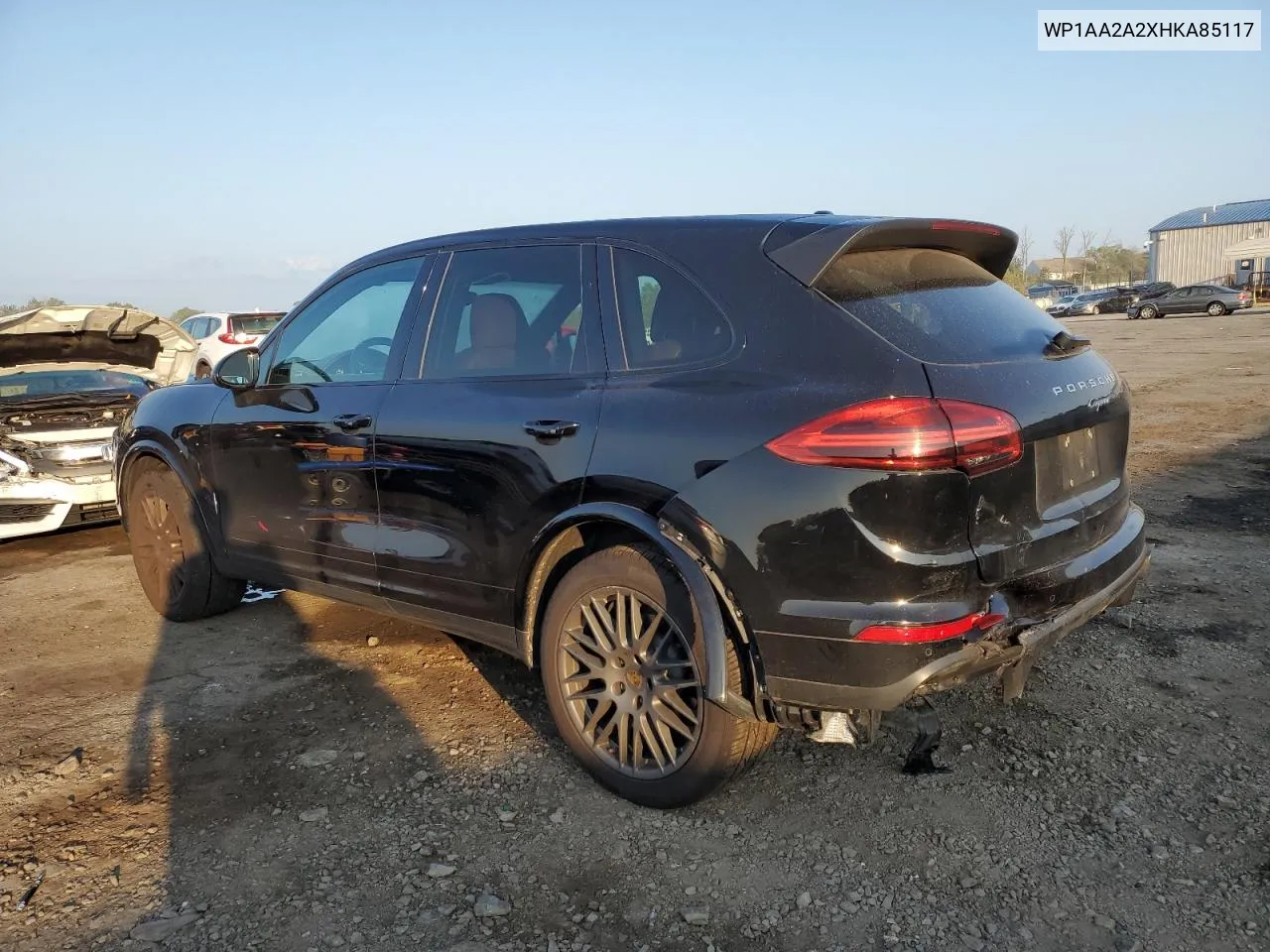 WP1AA2A2XHKA85117 2017 Porsche Cayenne