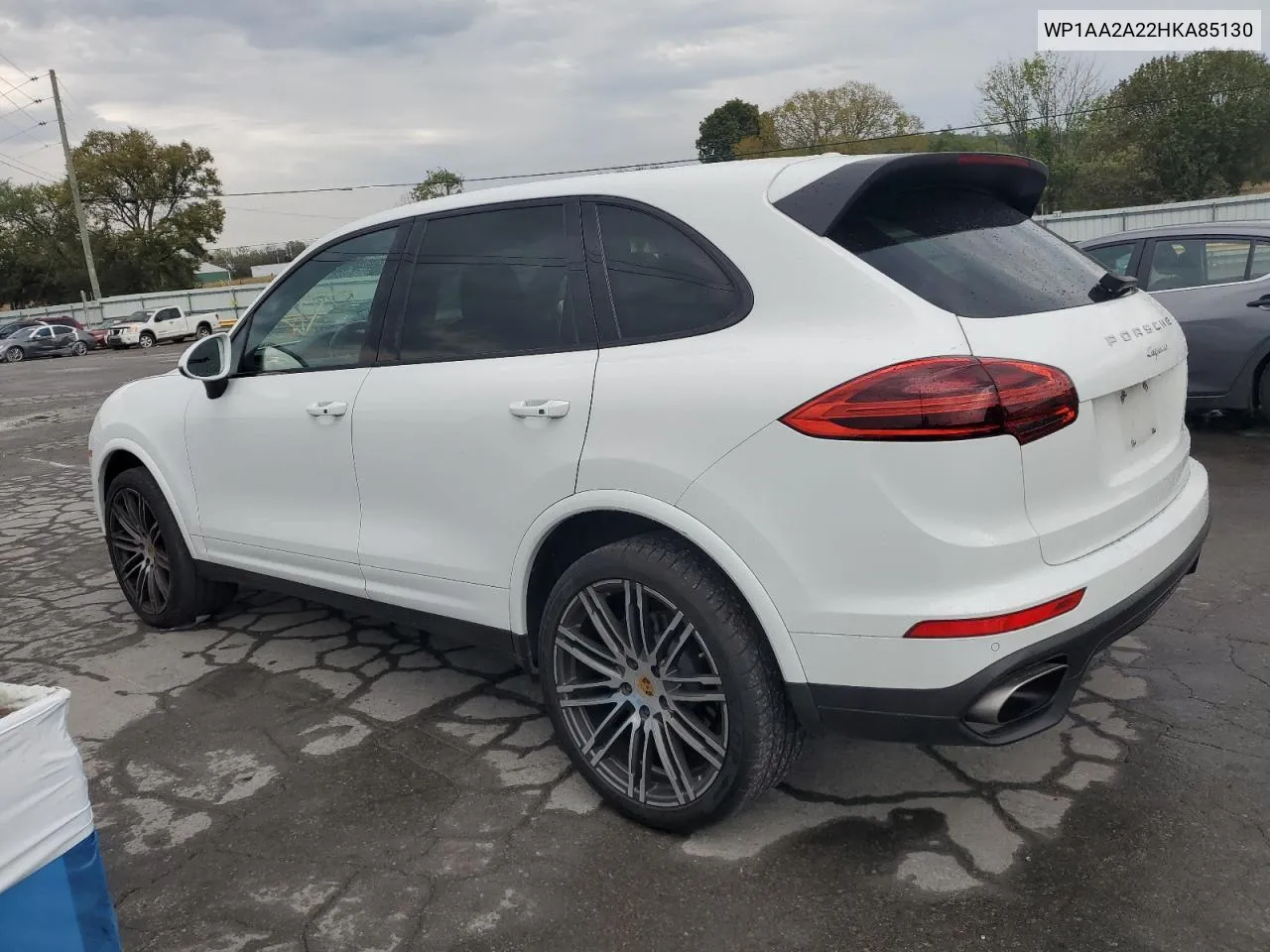 WP1AA2A22HKA85130 2017 Porsche Cayenne