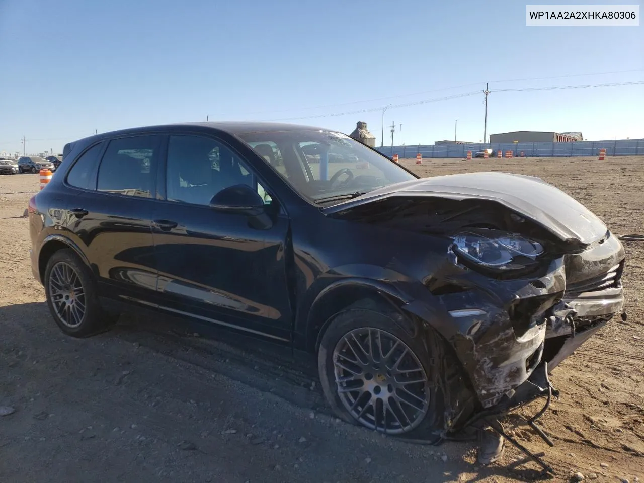 WP1AA2A2XHKA80306 2017 Porsche Cayenne