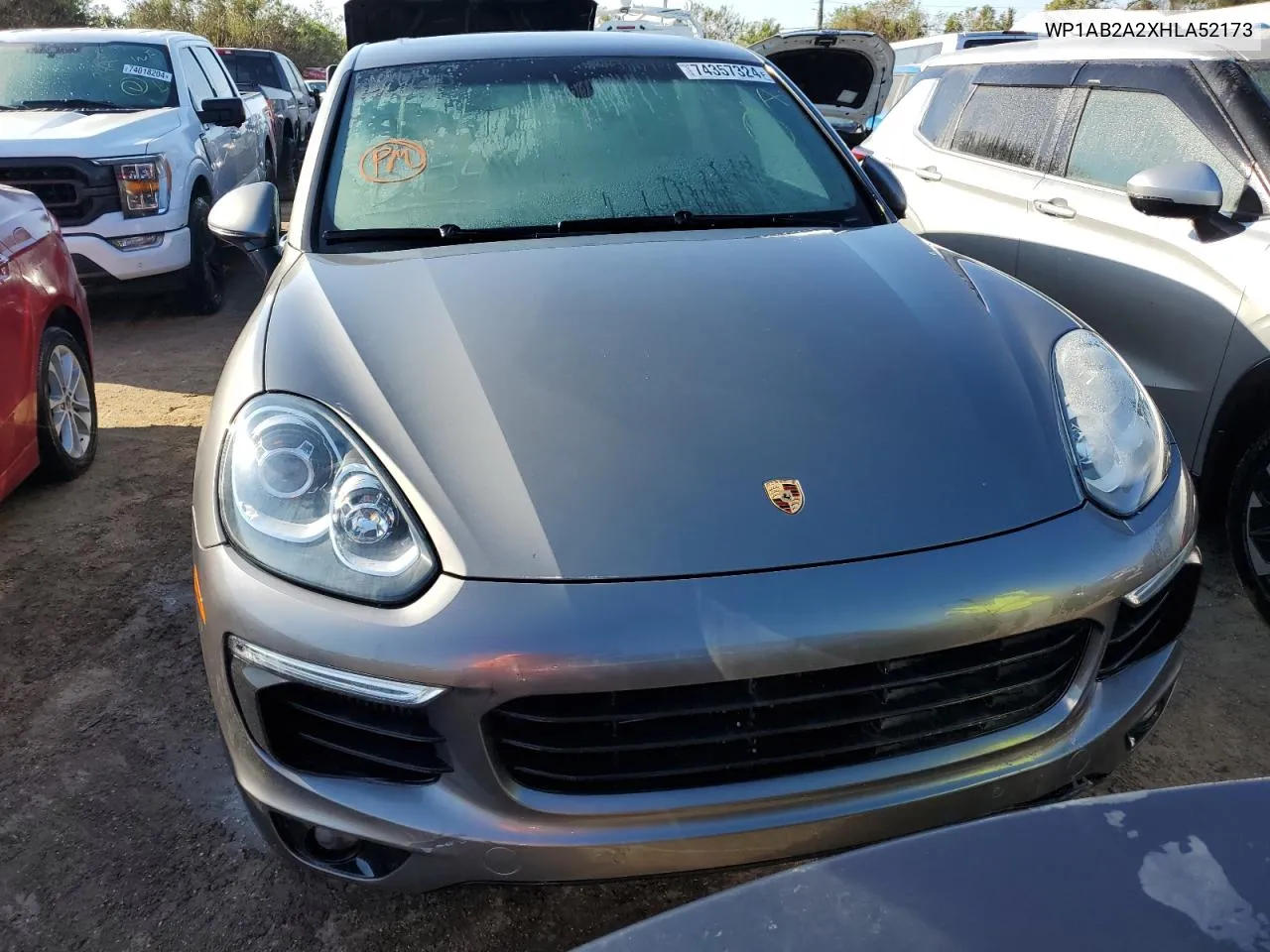 2017 Porsche Cayenne S VIN: WP1AB2A2XHLA52173 Lot: 74357324