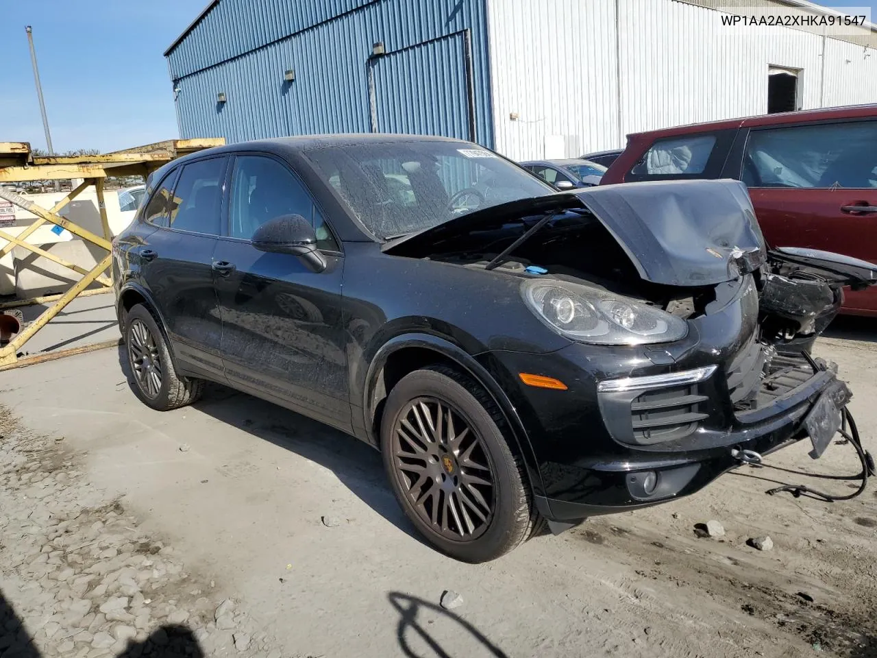 2017 Porsche Cayenne VIN: WP1AA2A2XHKA91547 Lot: 77947564