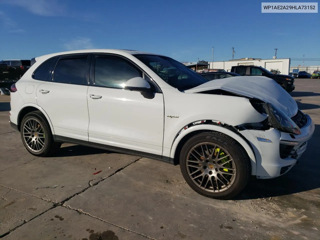 2017 Porsche Cayenne Se Hybrid Platinum VIN: WP1AE2A29HLA73152 Lot: 79438234