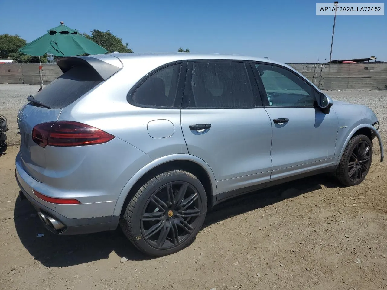 2018 Porsche Cayenne Se Hybrid Platinum VIN: WP1AE2A28JLA72452 Lot: 68903724