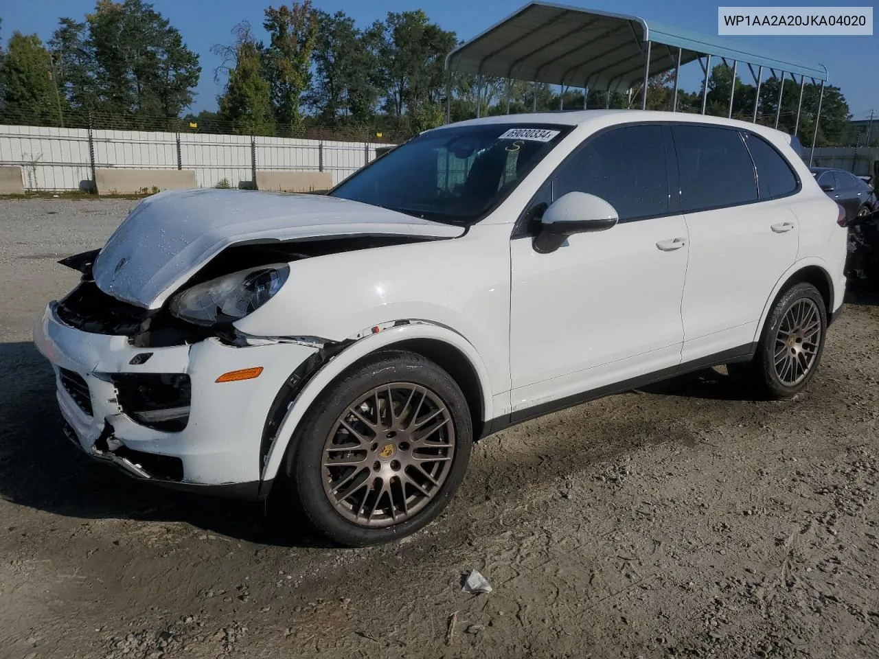 WP1AA2A20JKA04020 2018 Porsche Cayenne