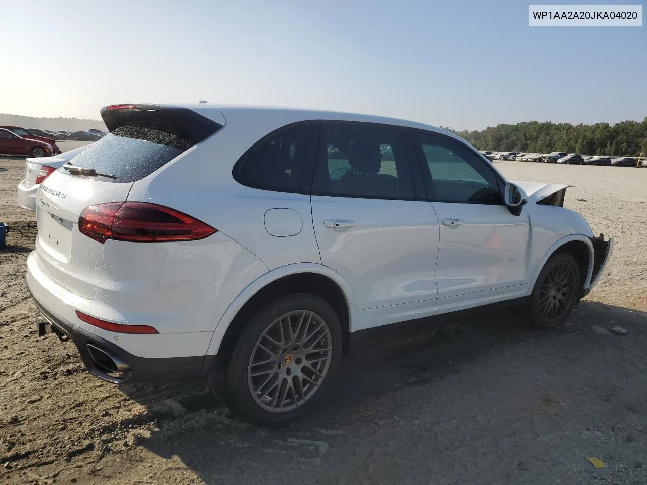 WP1AA2A20JKA04020 2018 Porsche Cayenne