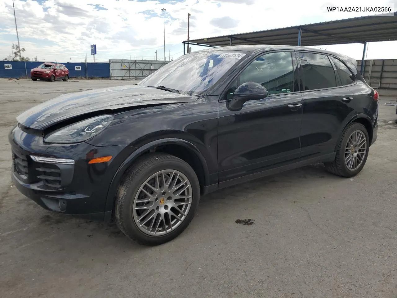 2018 Porsche Cayenne VIN: WP1AA2A21JKA02566 Lot: 72582324