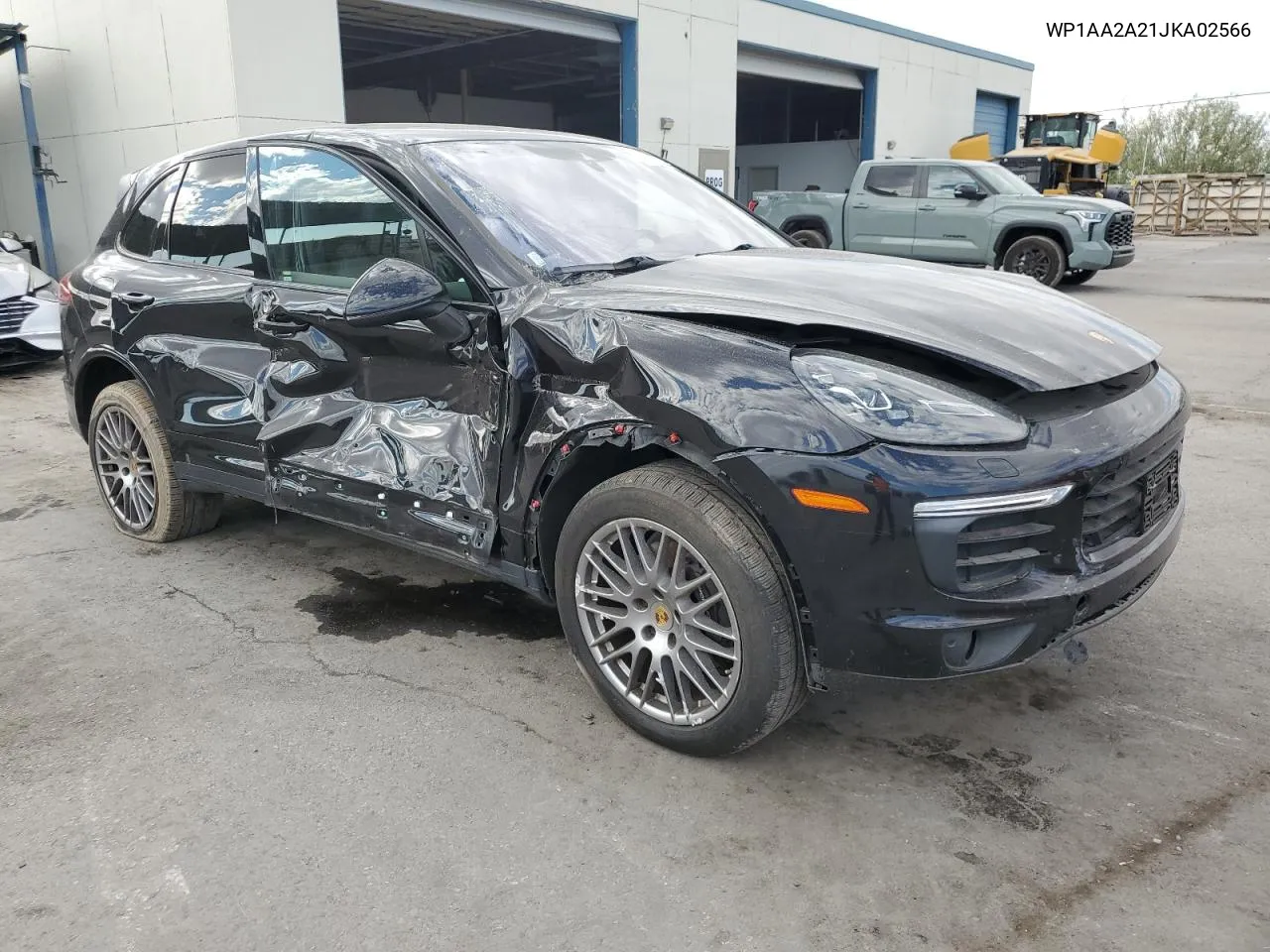 2018 Porsche Cayenne VIN: WP1AA2A21JKA02566 Lot: 72582324