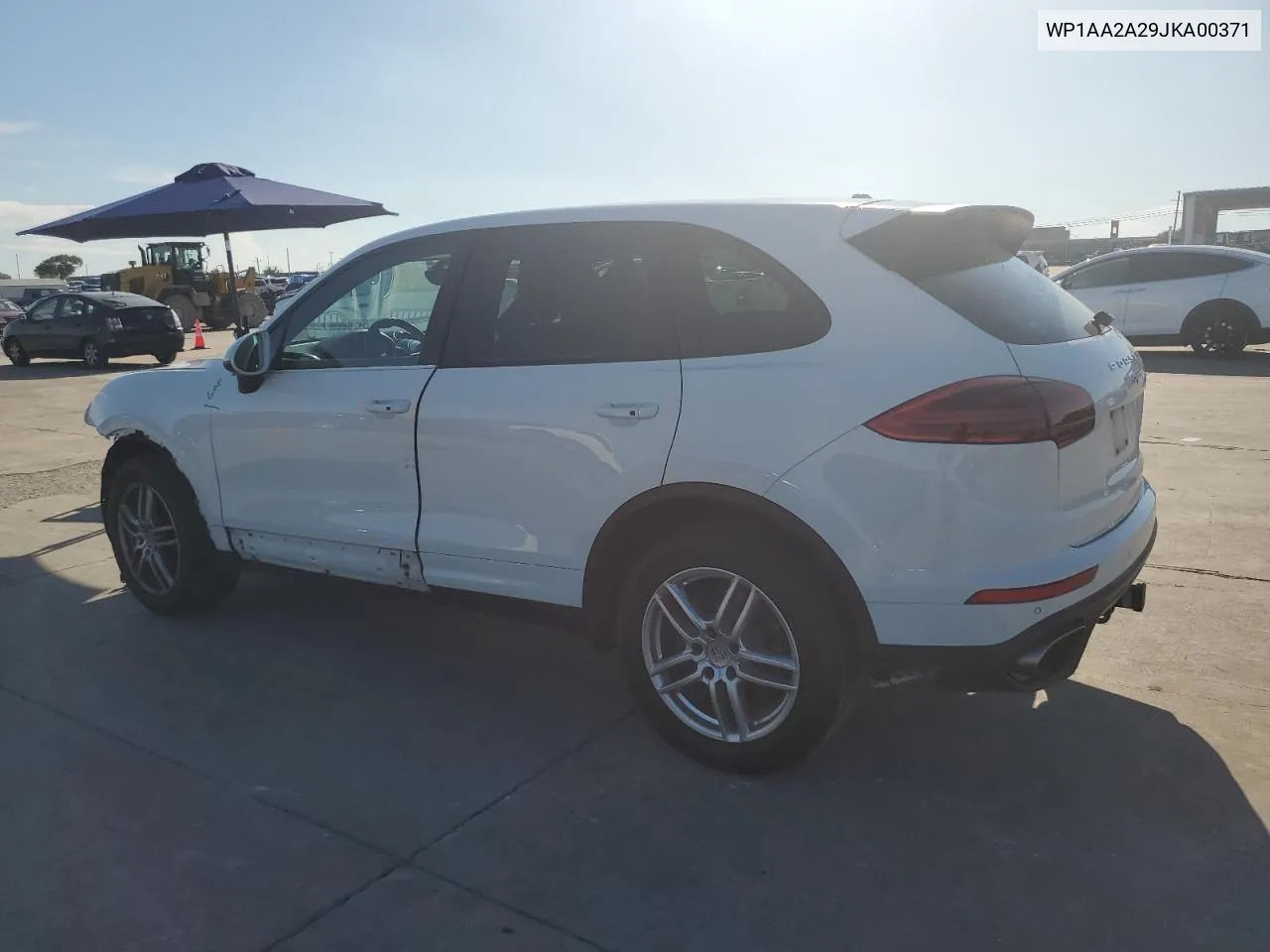 2018 Porsche Cayenne VIN: WP1AA2A29JKA00371 Lot: 72719264