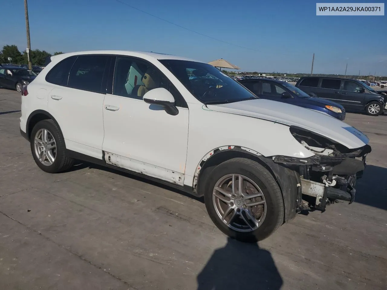 WP1AA2A29JKA00371 2018 Porsche Cayenne