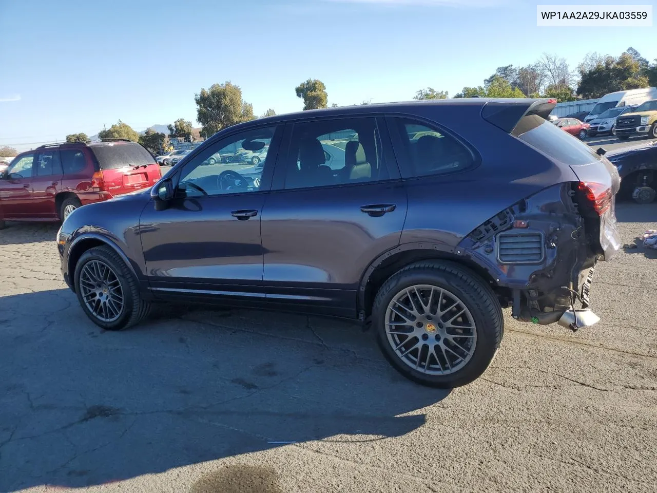 2018 Porsche Cayenne VIN: WP1AA2A29JKA03559 Lot: 77609674