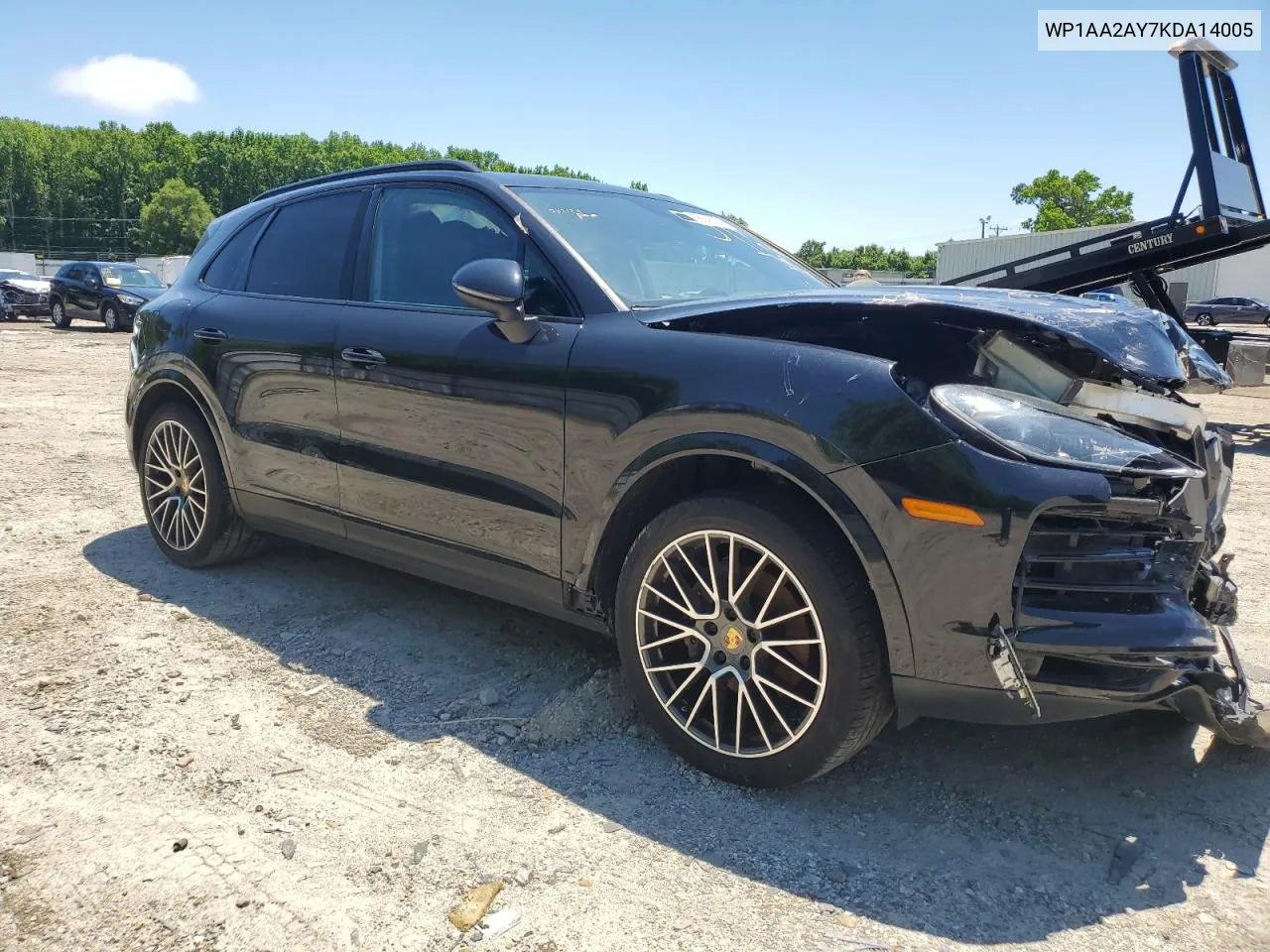 2019 Porsche Cayenne VIN: WP1AA2AY7KDA14005 Lot: 55645374