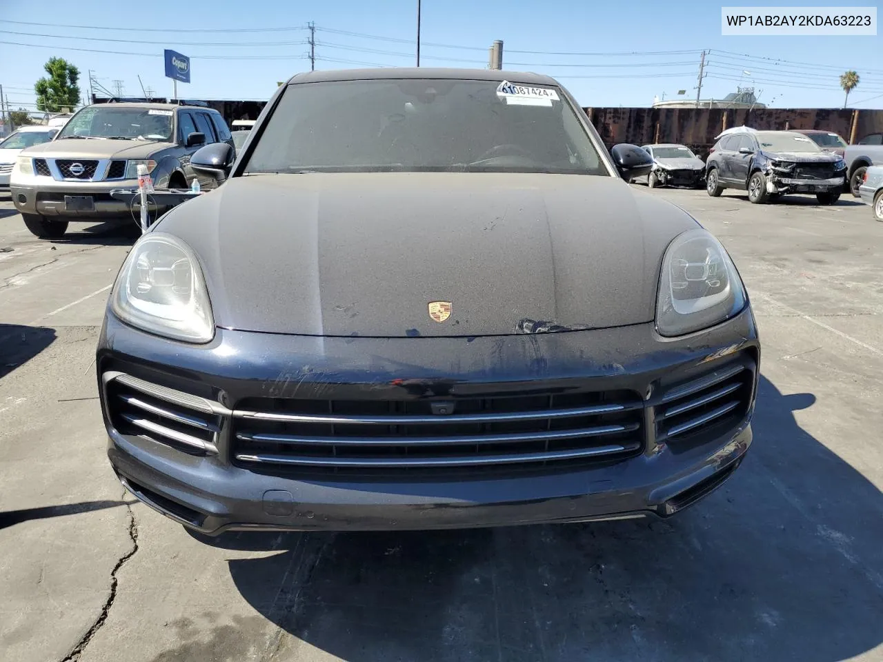 WP1AB2AY2KDA63223 2019 Porsche Cayenne S