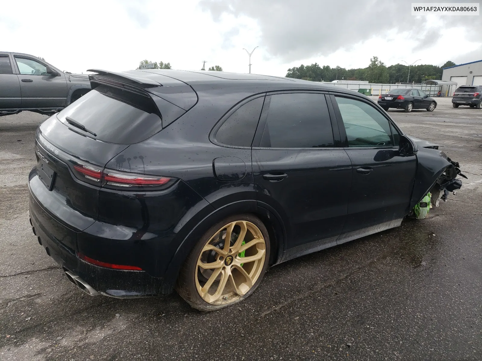 2019 Porsche Cayenne Turbo VIN: WP1AF2AYXKDA80663 Lot: 64012524