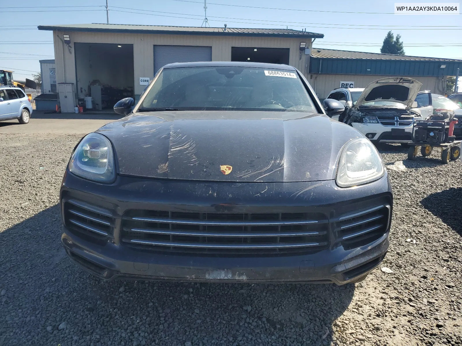 2019 Porsche Cayenne VIN: WP1AA2AY3KDA10064 Lot: 68863514