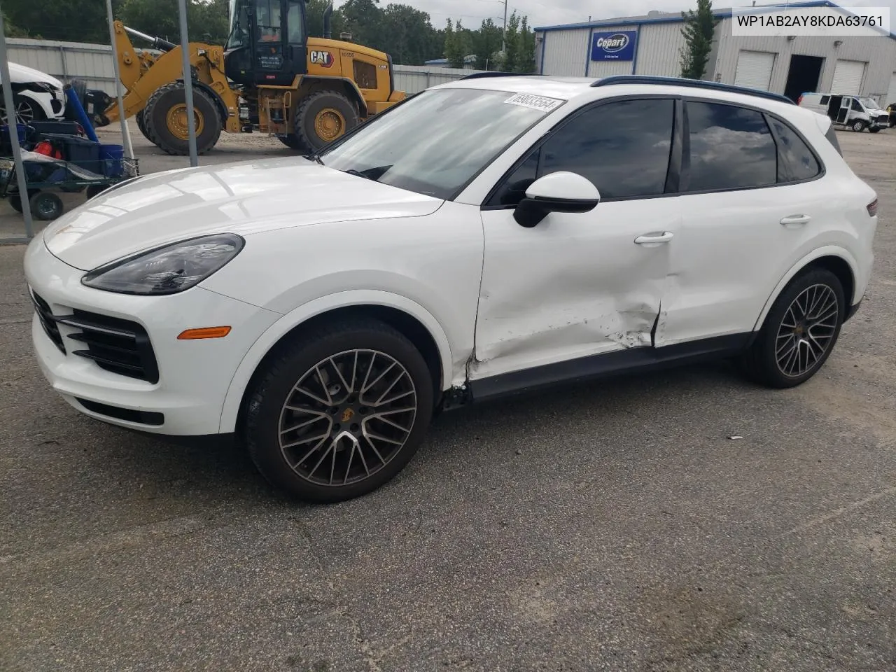 2019 Porsche Cayenne S VIN: WP1AB2AY8KDA63761 Lot: 69033564