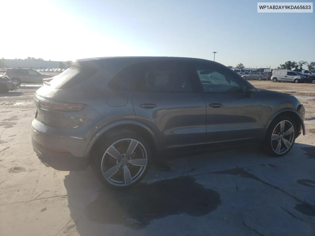 2019 Porsche Cayenne S VIN: WP1AB2AY9KDA65633 Lot: 69753884