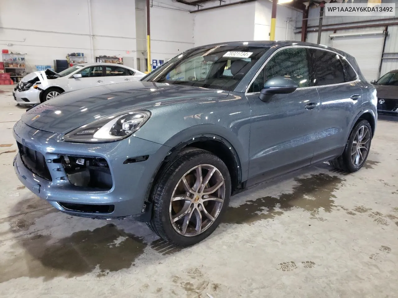 2019 Porsche Cayenne VIN: WP1AA2AY6KDA13492 Lot: 70321734