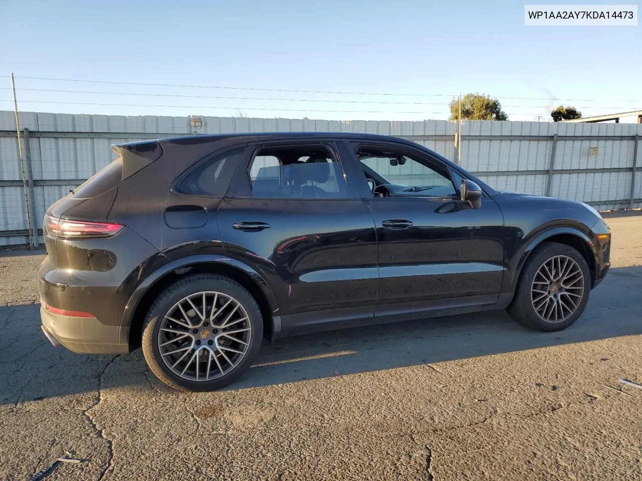 2019 Porsche Cayenne VIN: WP1AA2AY7KDA14473 Lot: 71237684