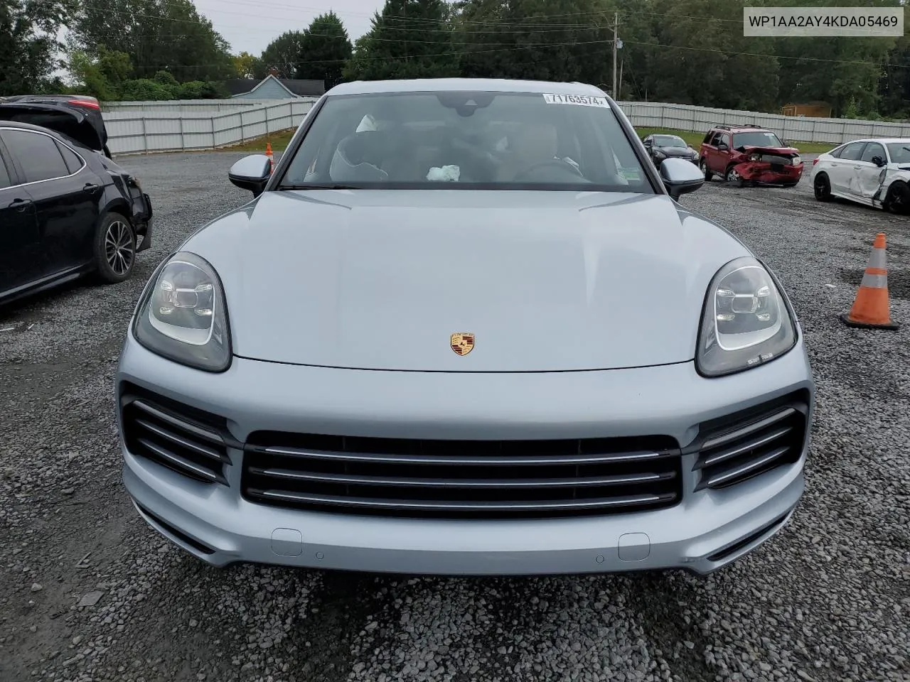 WP1AA2AY4KDA05469 2019 Porsche Cayenne