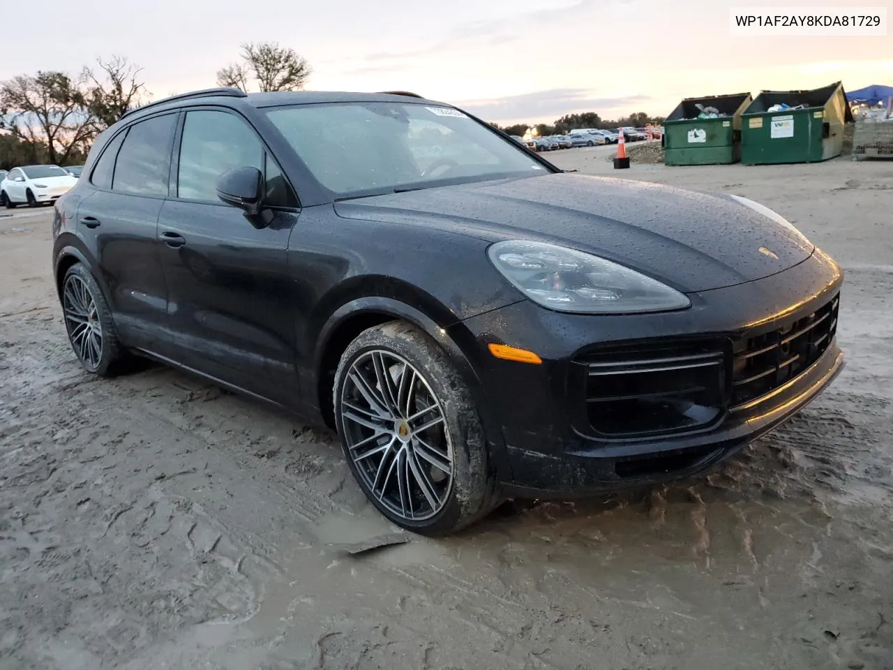 2019 Porsche Cayenne Turbo VIN: WP1AF2AY8KDA81729 Lot: 73894224