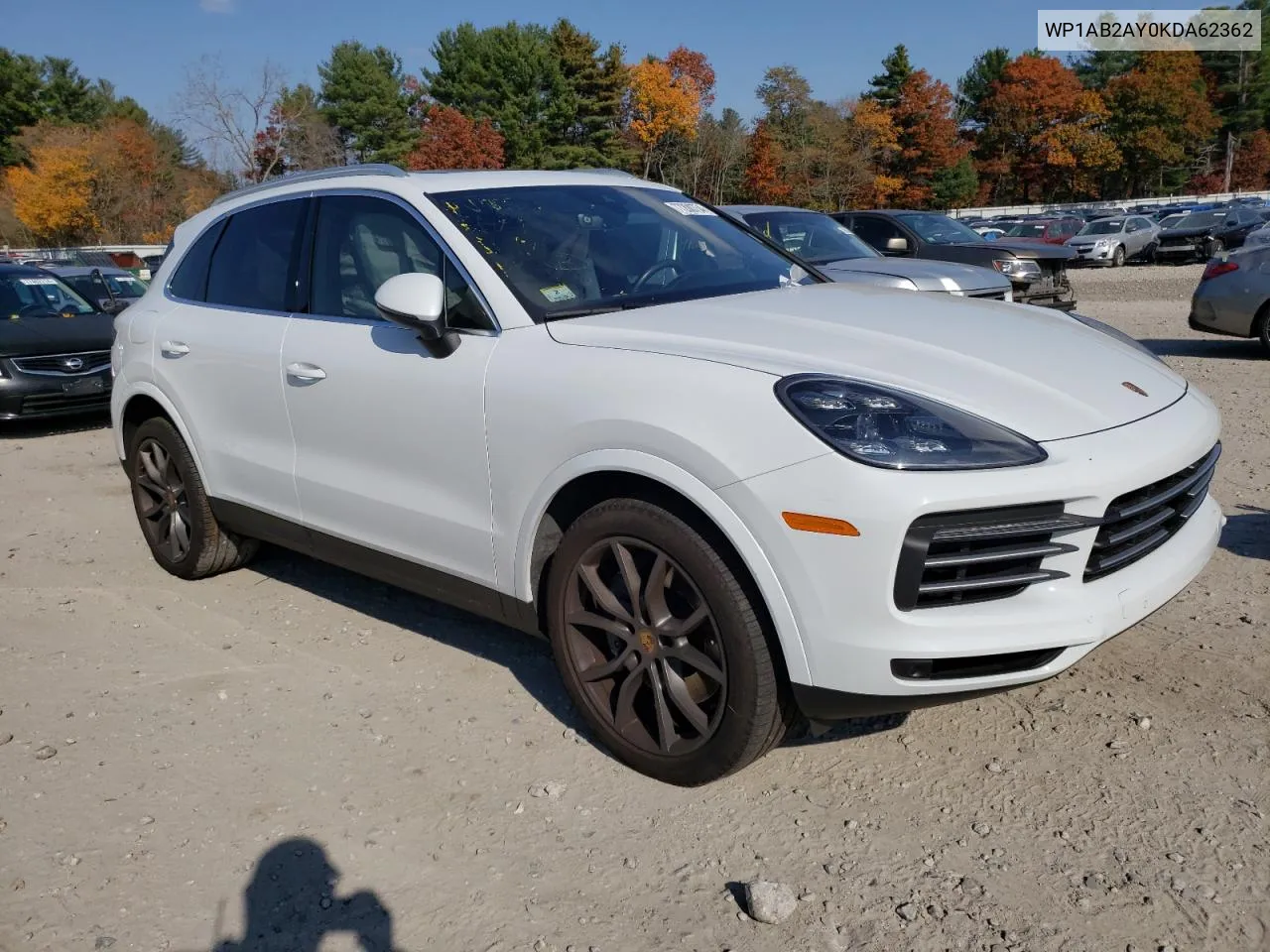 WP1AB2AY0KDA62362 2019 Porsche Cayenne S