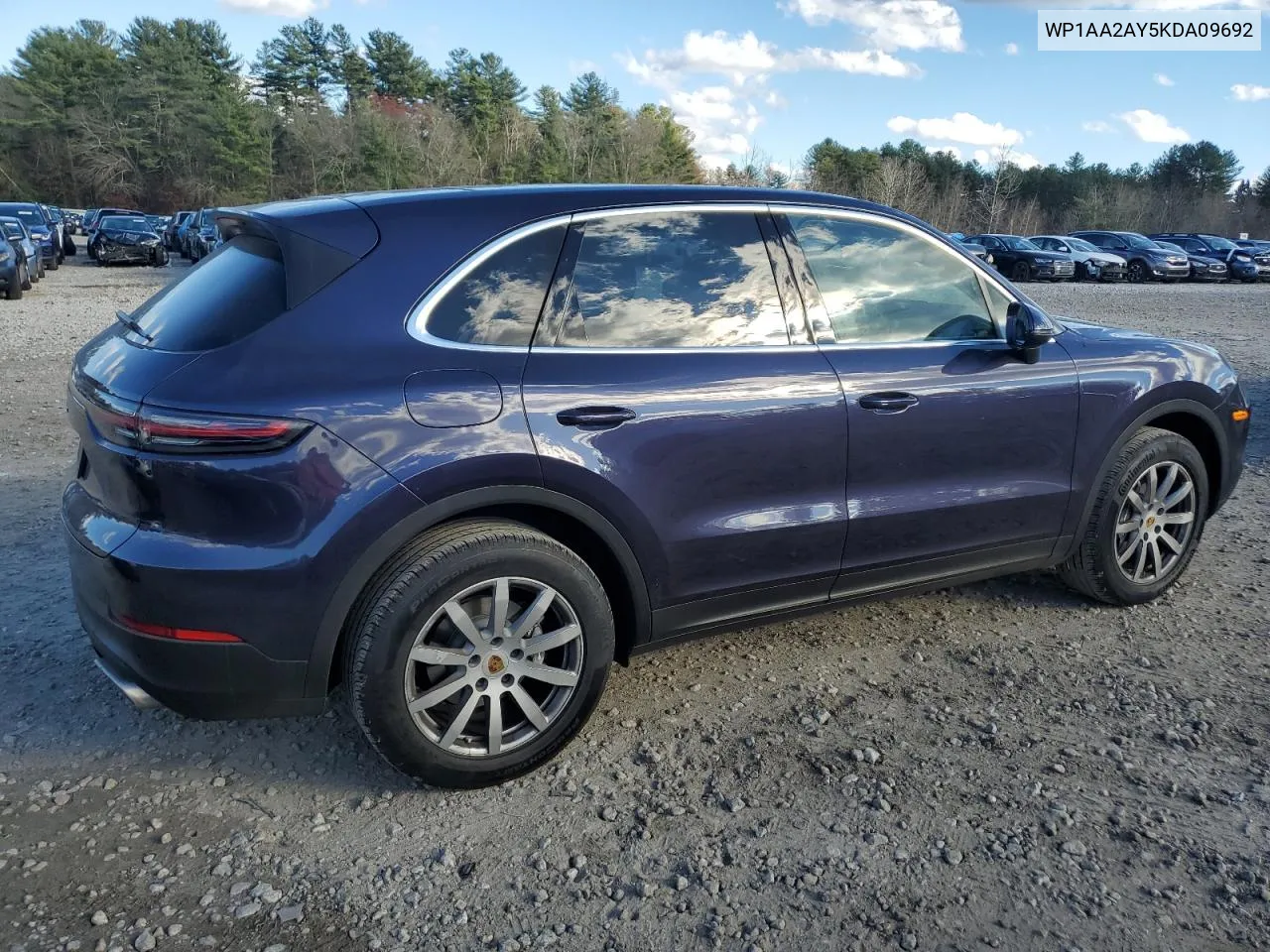 2019 Porsche Cayenne VIN: WP1AA2AY5KDA09692 Lot: 80480424