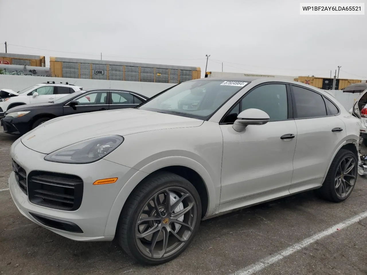 2020 Porsche Cayenne Turbo Coupe VIN: WP1BF2AY6LDA65521 Lot: 67934964