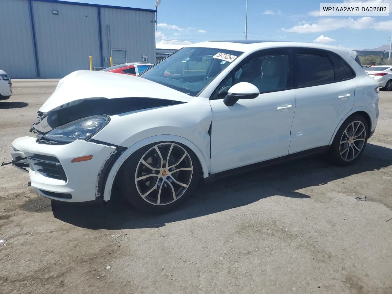 2020 Porsche Cayenne VIN: WP1AA2AY7LDA02602 Lot: 69770254