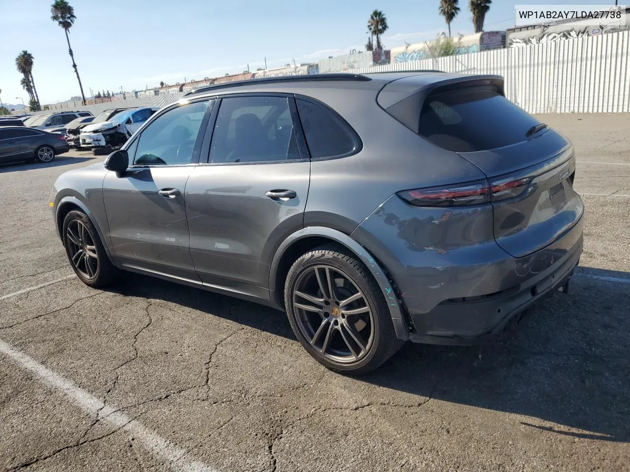 WP1AB2AY7LDA27738 2020 Porsche Cayenne S