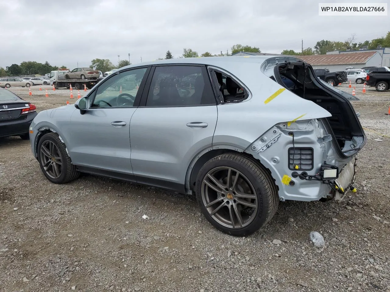 2020 Porsche Cayenne S VIN: WP1AB2AY8LDA27666 Lot: 70778574