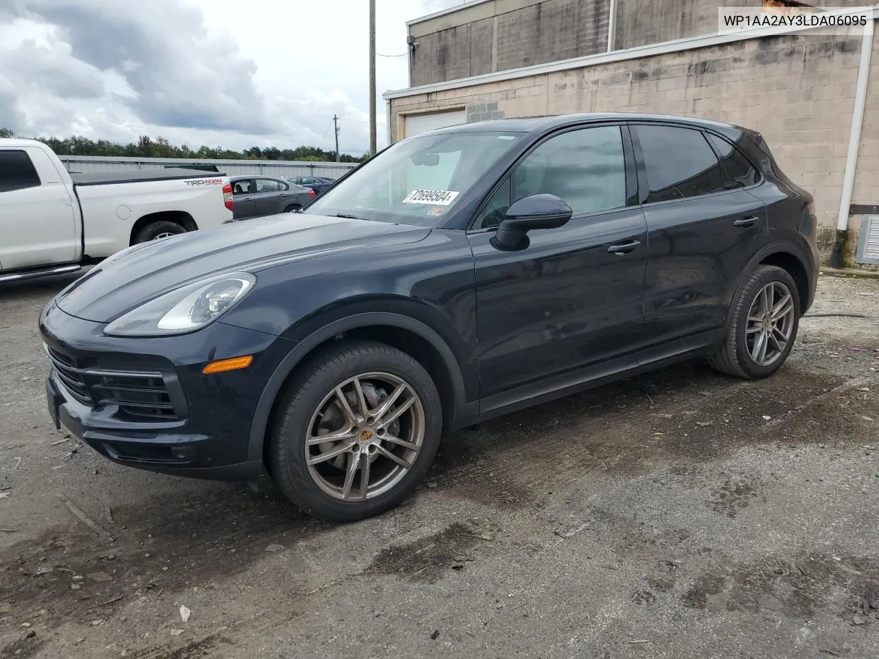 2020 Porsche Cayenne VIN: WP1AA2AY3LDA06095 Lot: 72699504