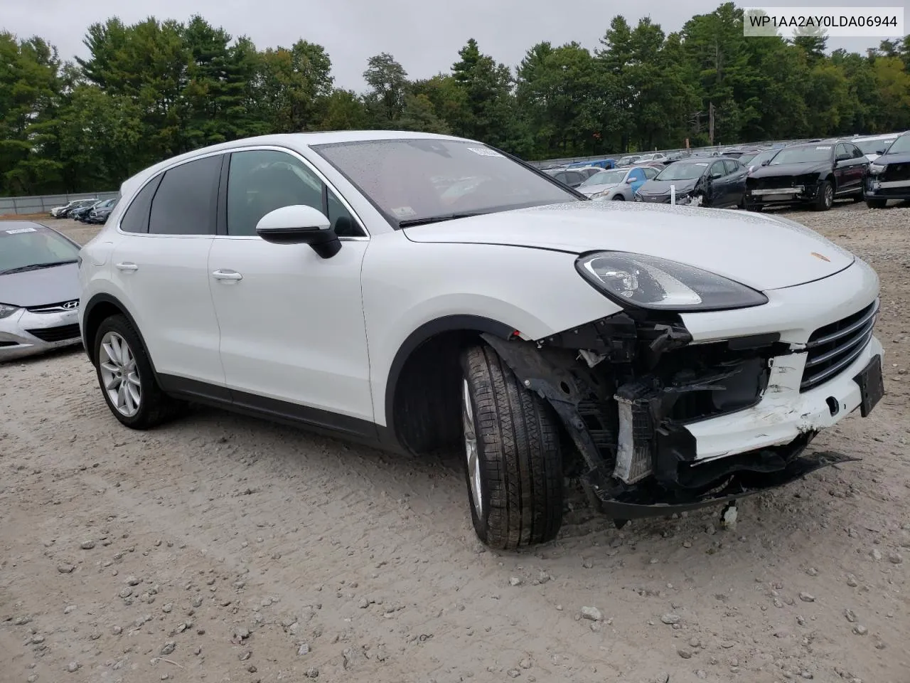 2020 Porsche Cayenne VIN: WP1AA2AY0LDA06944 Lot: 72766344