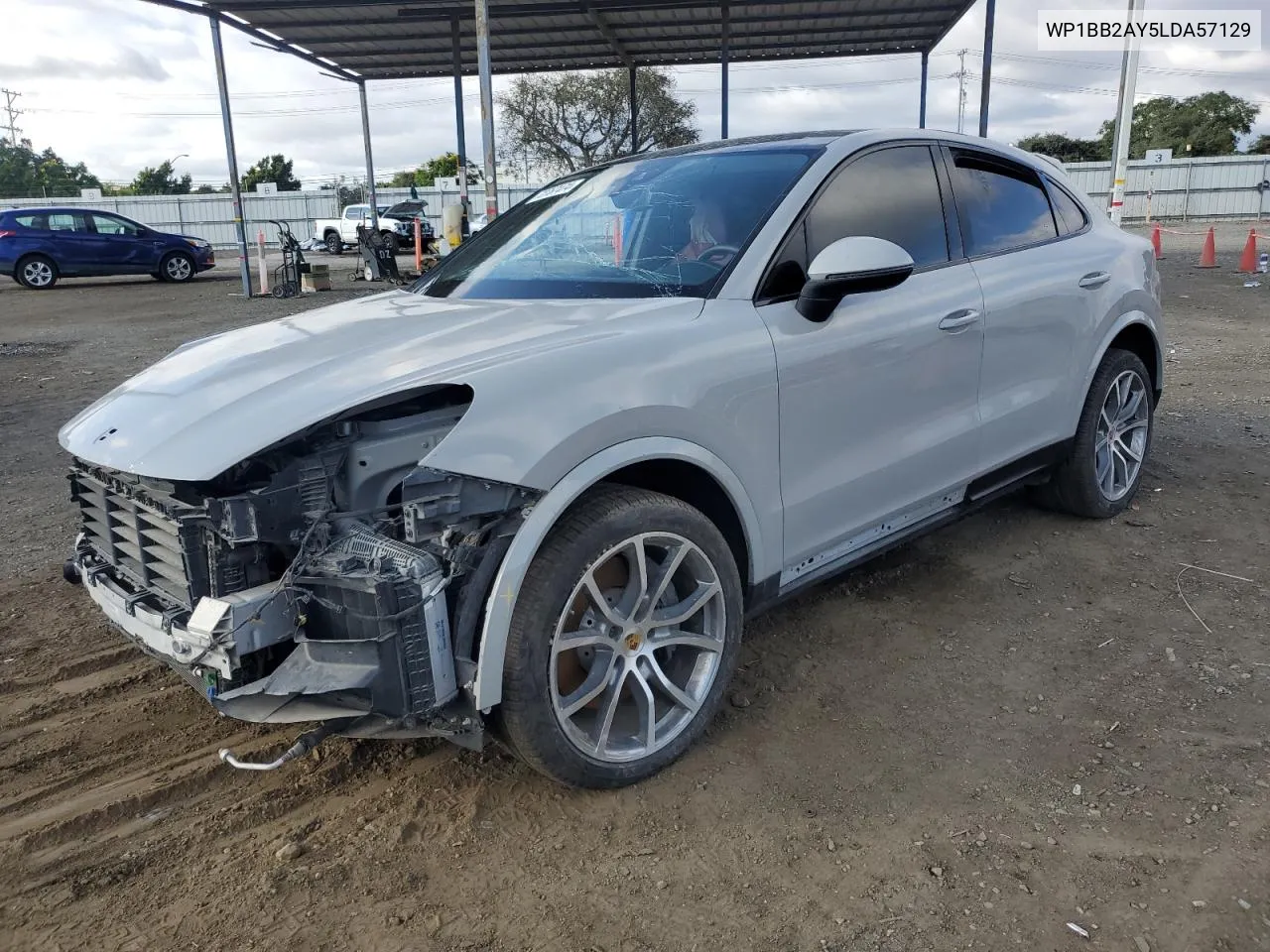 2020 Porsche Cayenne S Coupe VIN: WP1BB2AY5LDA57129 Lot: 72767474