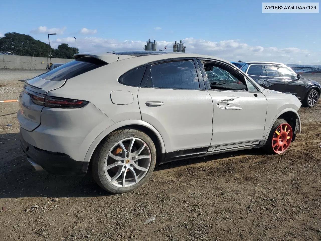 2020 Porsche Cayenne S Coupe VIN: WP1BB2AY5LDA57129 Lot: 72767474