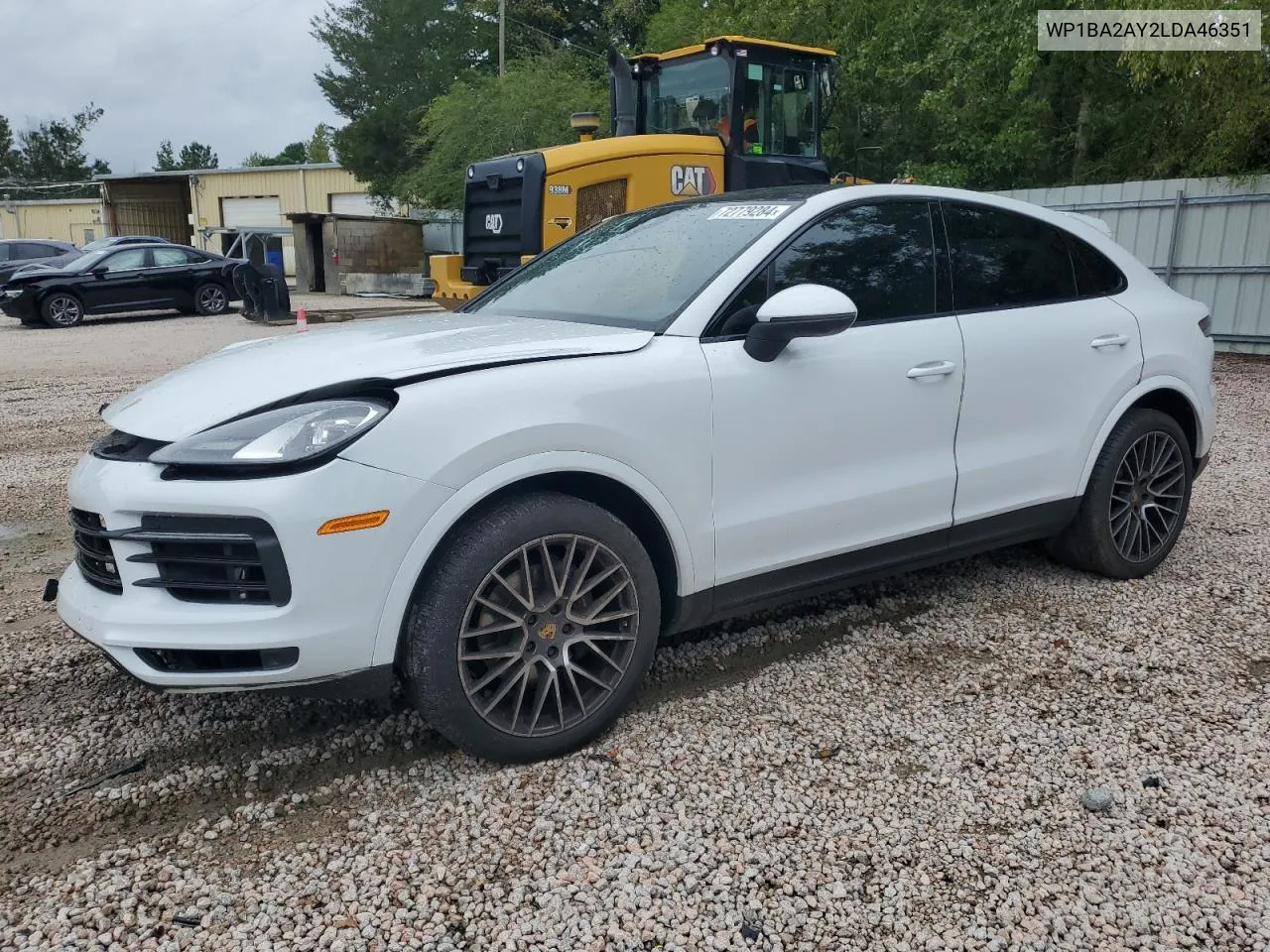 2020 Porsche Cayenne Coupe VIN: WP1BA2AY2LDA46351 Lot: 72779284