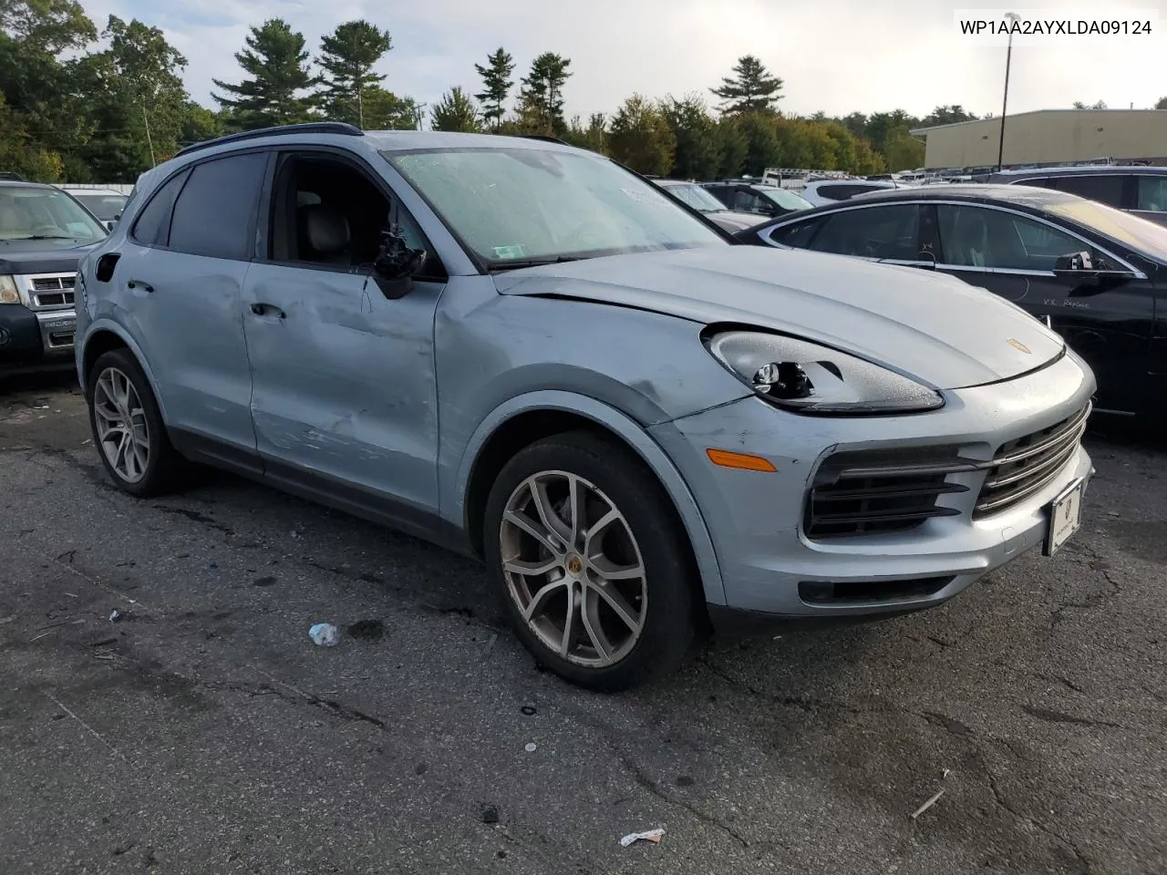 2020 Porsche Cayenne VIN: WP1AA2AYXLDA09124 Lot: 72915564