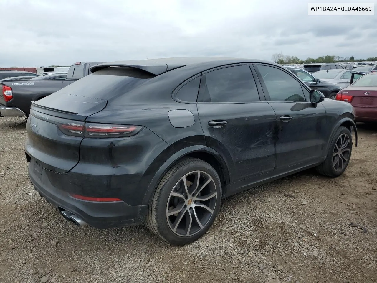 2020 Porsche Cayenne Coupe VIN: WP1BA2AY0LDA46669 Lot: 73041604