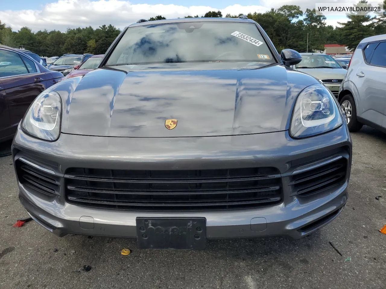 2020 Porsche Cayenne VIN: WP1AA2AY8LDA08828 Lot: 73532434