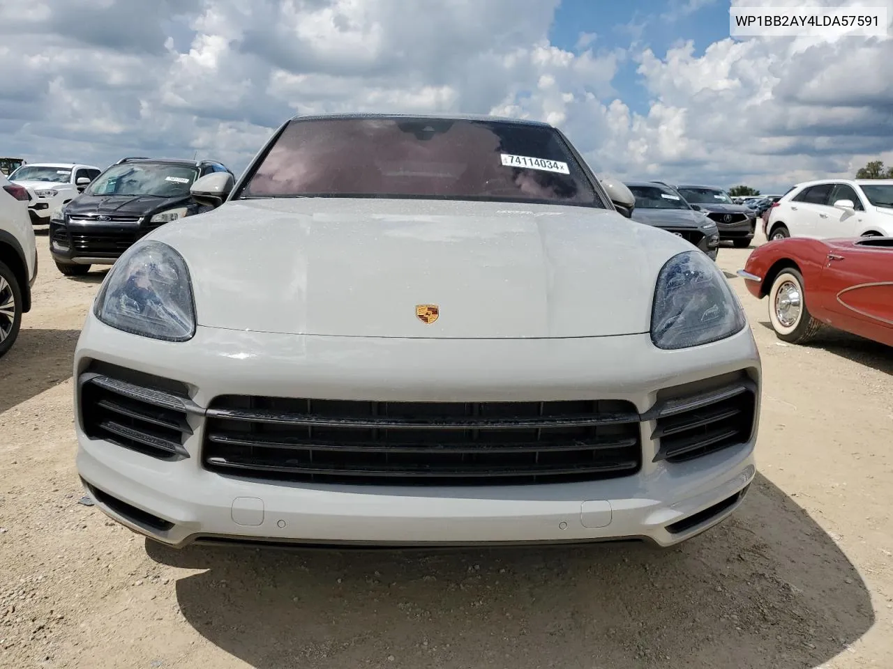 2020 Porsche Cayenne S Coupe VIN: WP1BB2AY4LDA57591 Lot: 74114034